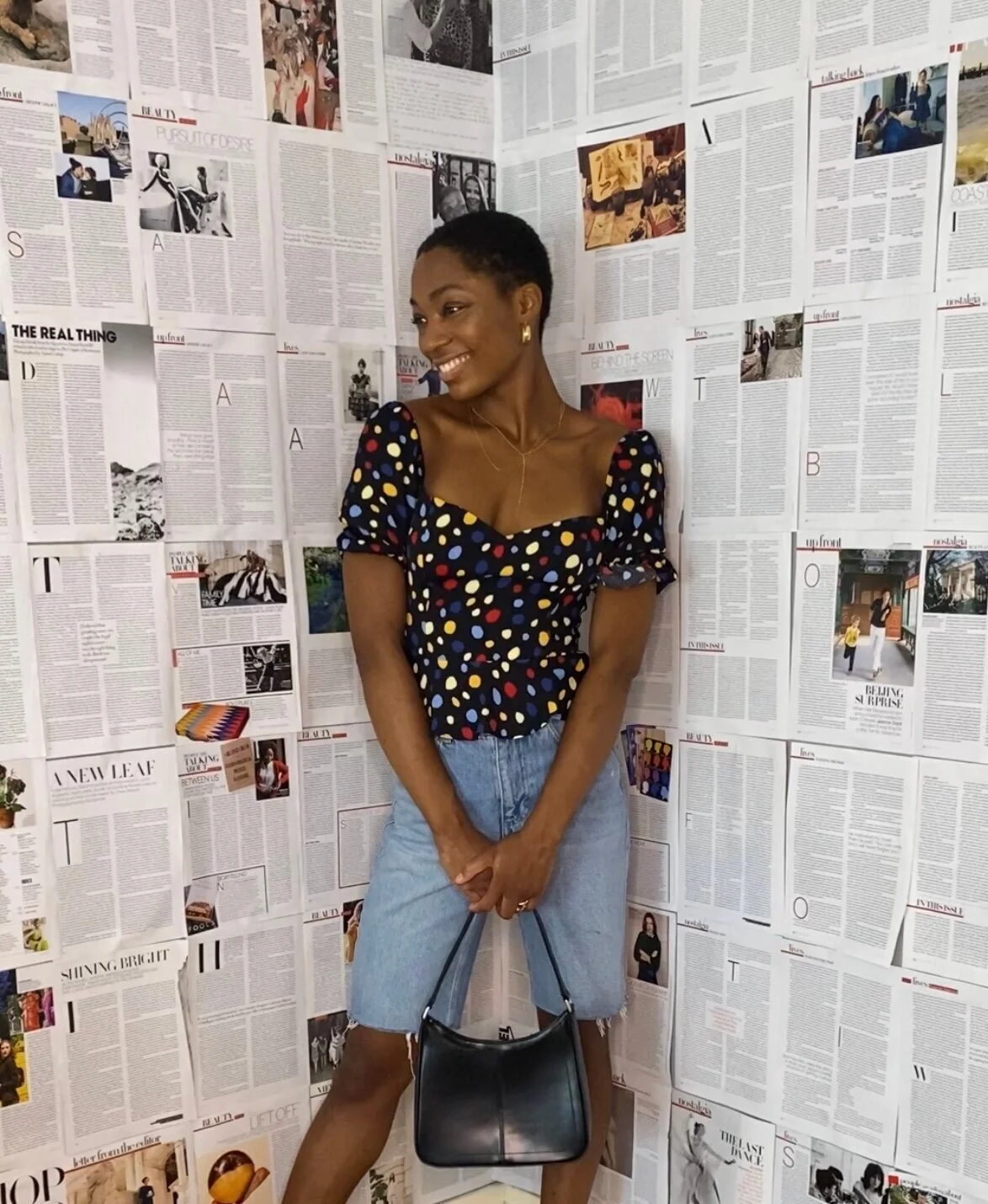 I WIsh I Were Wearing: Long Denim Shorts
