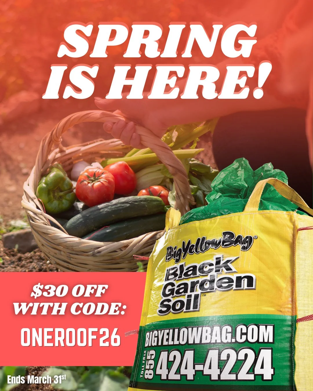 Happy First Day of Spring! 🌱 ⁠
⁠
Spring has a way of sneaking up on you. Before you know it, the ground is thawed, the beds are begging for attention, and you're wishing you had planned ahead. This year, be ready when your garden is.⁠
⁠
If you&rsquo