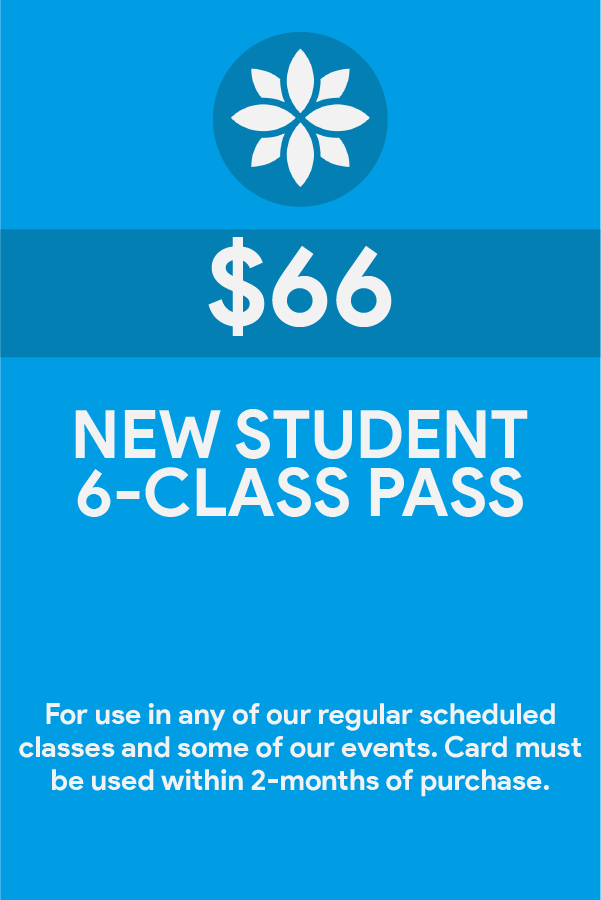 New Student 6-Class Pass