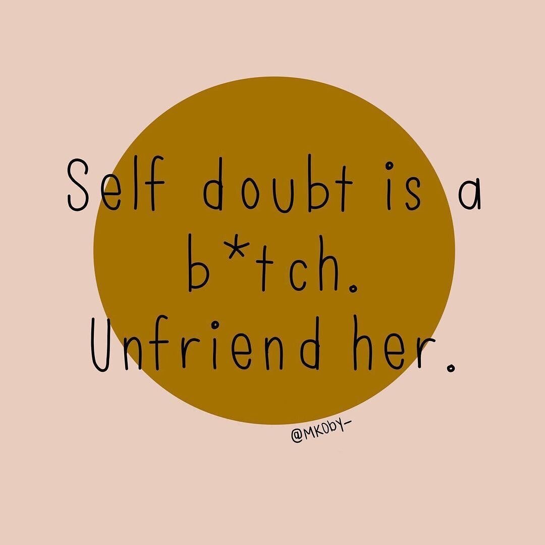 I just love this. So true. Also swipe ➡️ to see more awesome art by @mkoby_  Be kind to yourself!
.
:
:
:
#rachelquigleytherapy #selfcare #selflove #selfdoubt #selfdoubtbegone