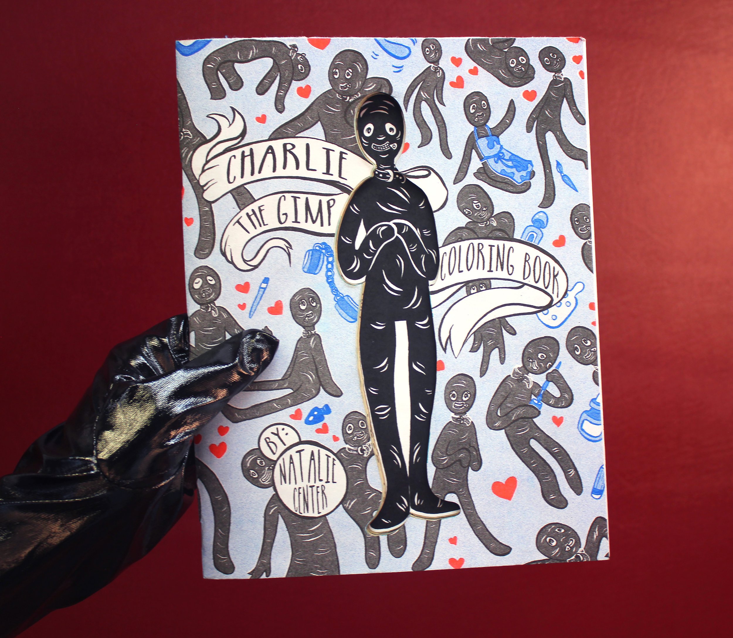 Charlie the Gimp coloring book