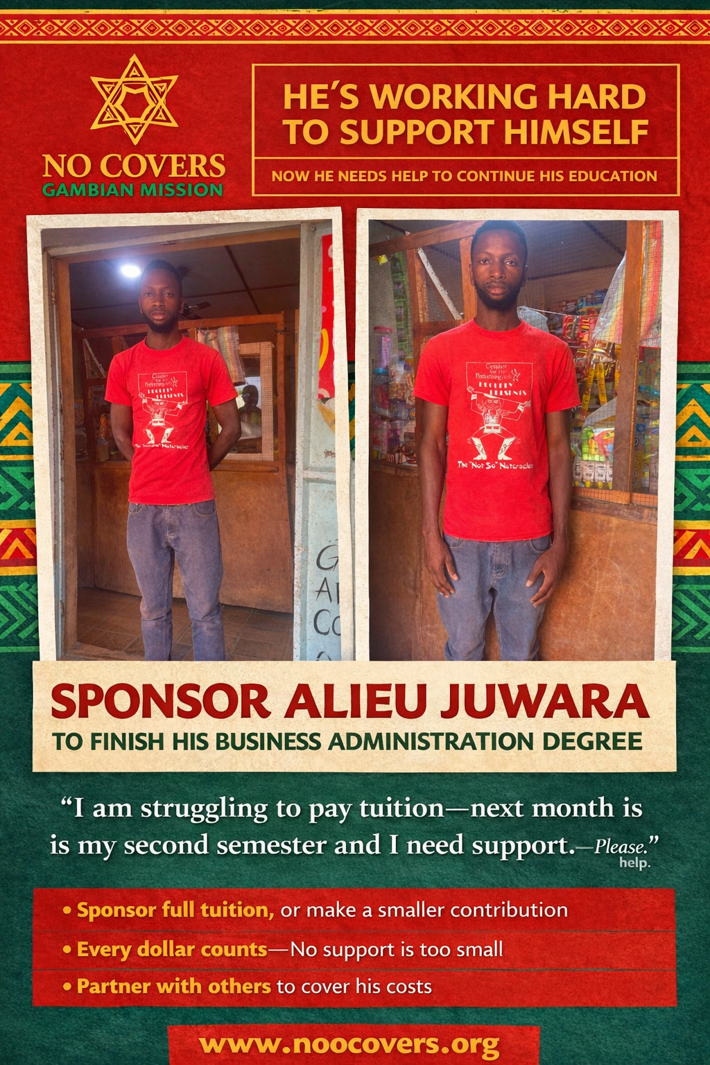 PLEASE DONATE TODAY
