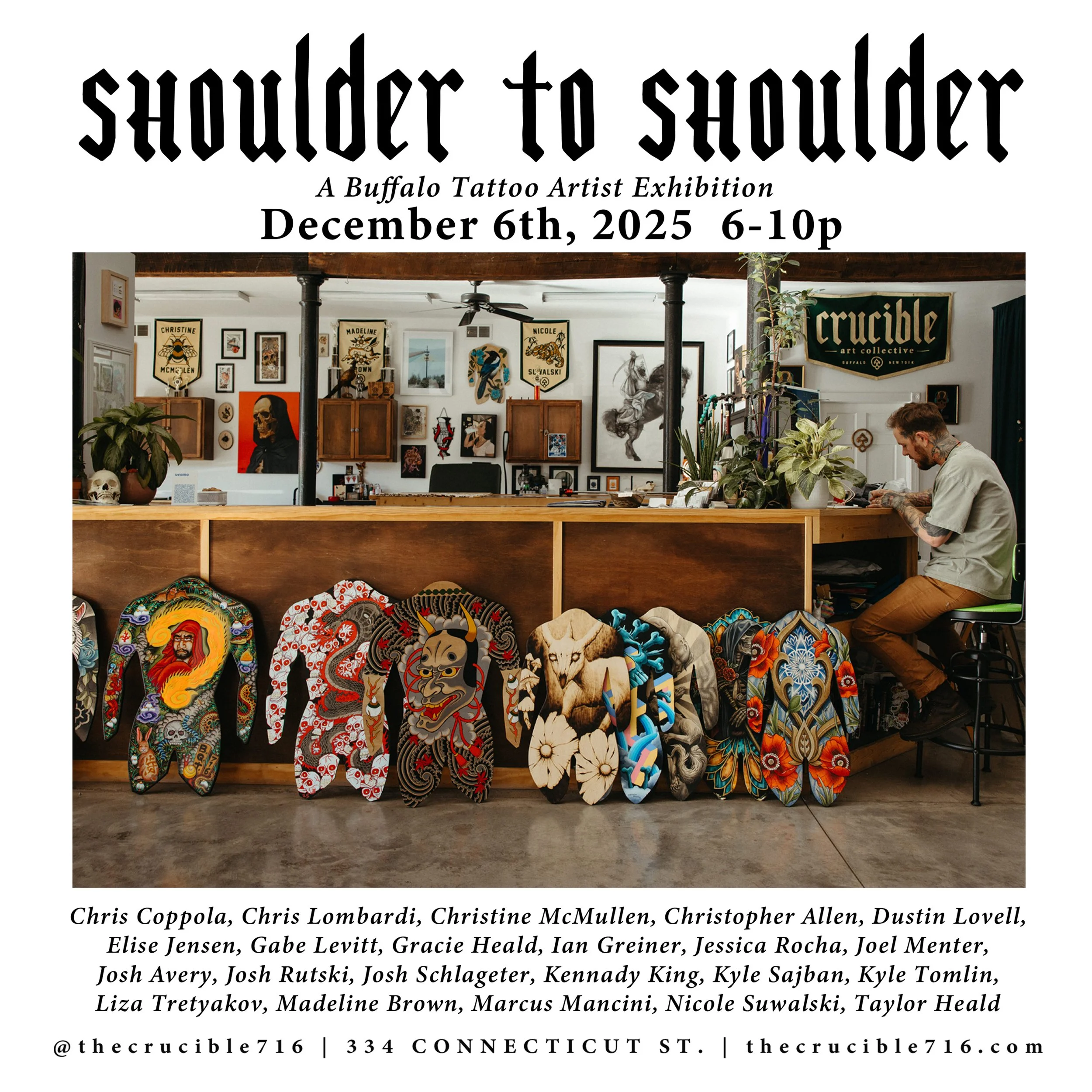 Shoulder to Shoulder Exhibition Opening