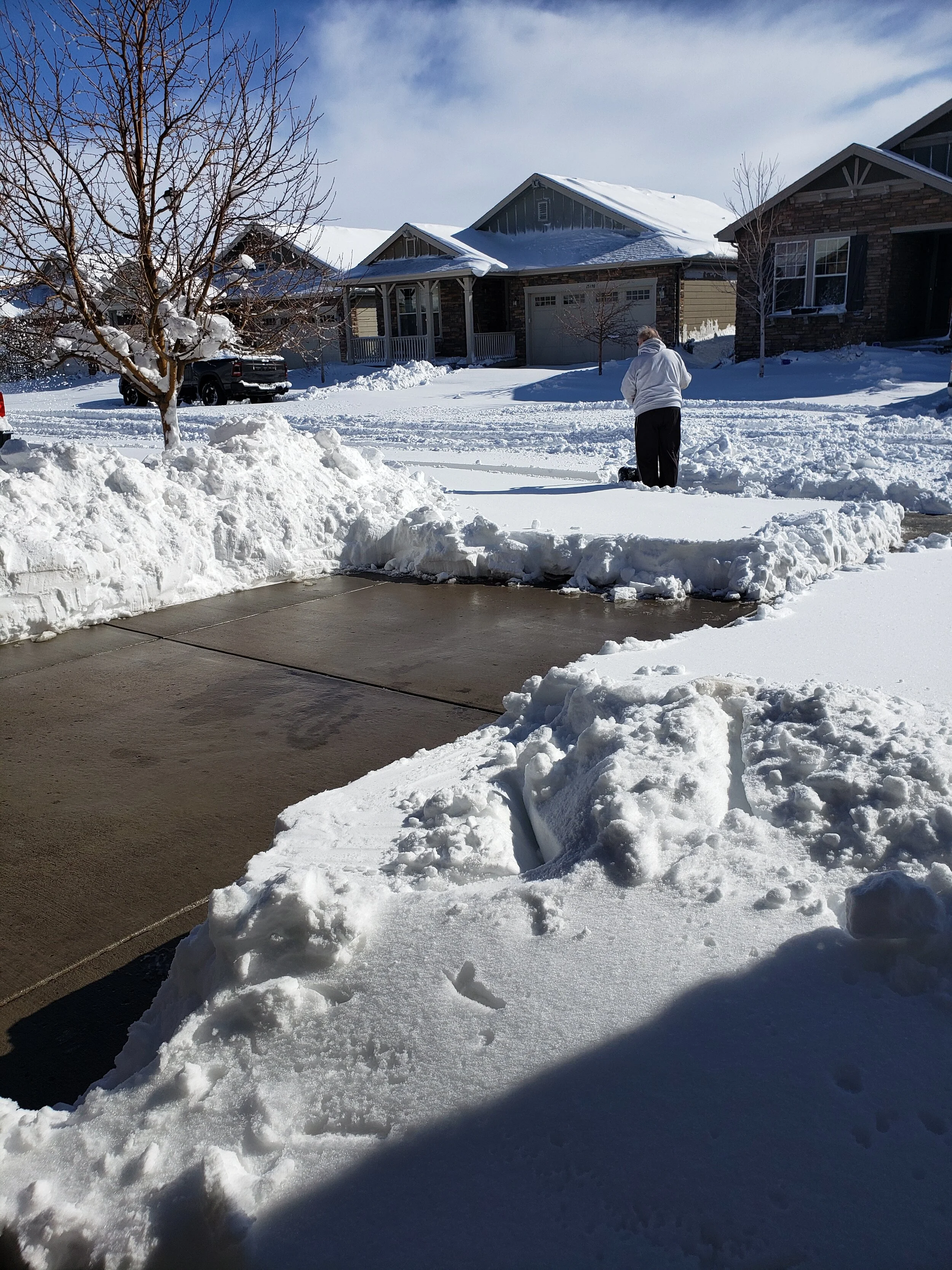  Slow and steady, one layer at a time. (Photo Credit: Suzanne Scott; Account Representative) 