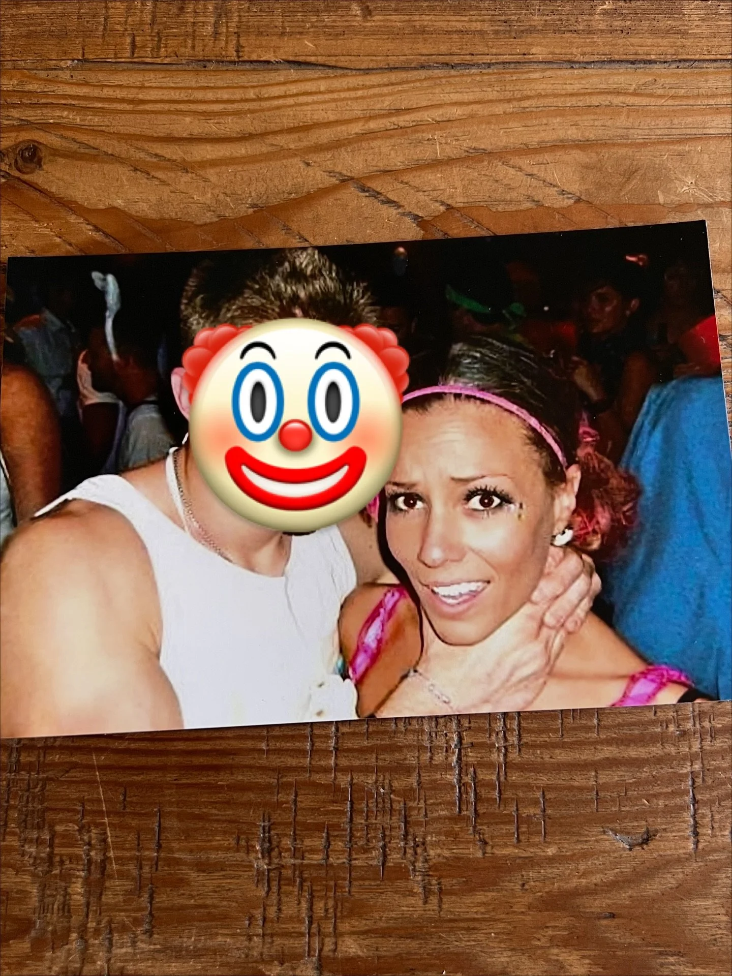 &ldquo;She drives me nuts,&rdquo; he said while jokingly wrapping his hands around my neck, pretending to squeeze. 

I made a goofy face in return, because it wasn&rsquo;t real. He&rsquo;d never hurt me. A giggle from behind the camera said as much.
