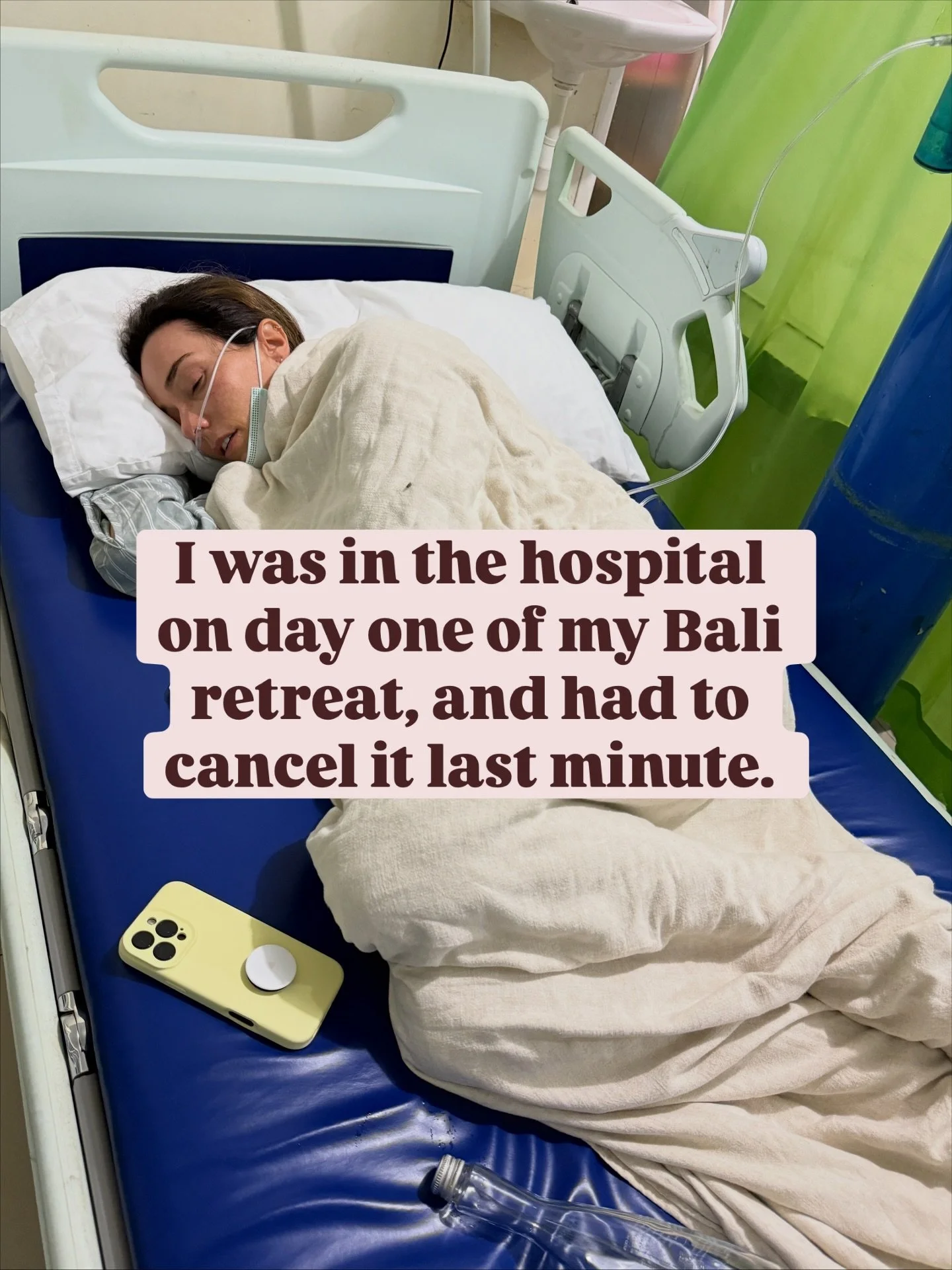 Write RETREAT
and I&rsquo;ll send you the link to my retreat planning course 💜

Cancelling an international retreat the day before it starts with all of your students already in the country, and you in the hospital, is one of the WORST case scenario