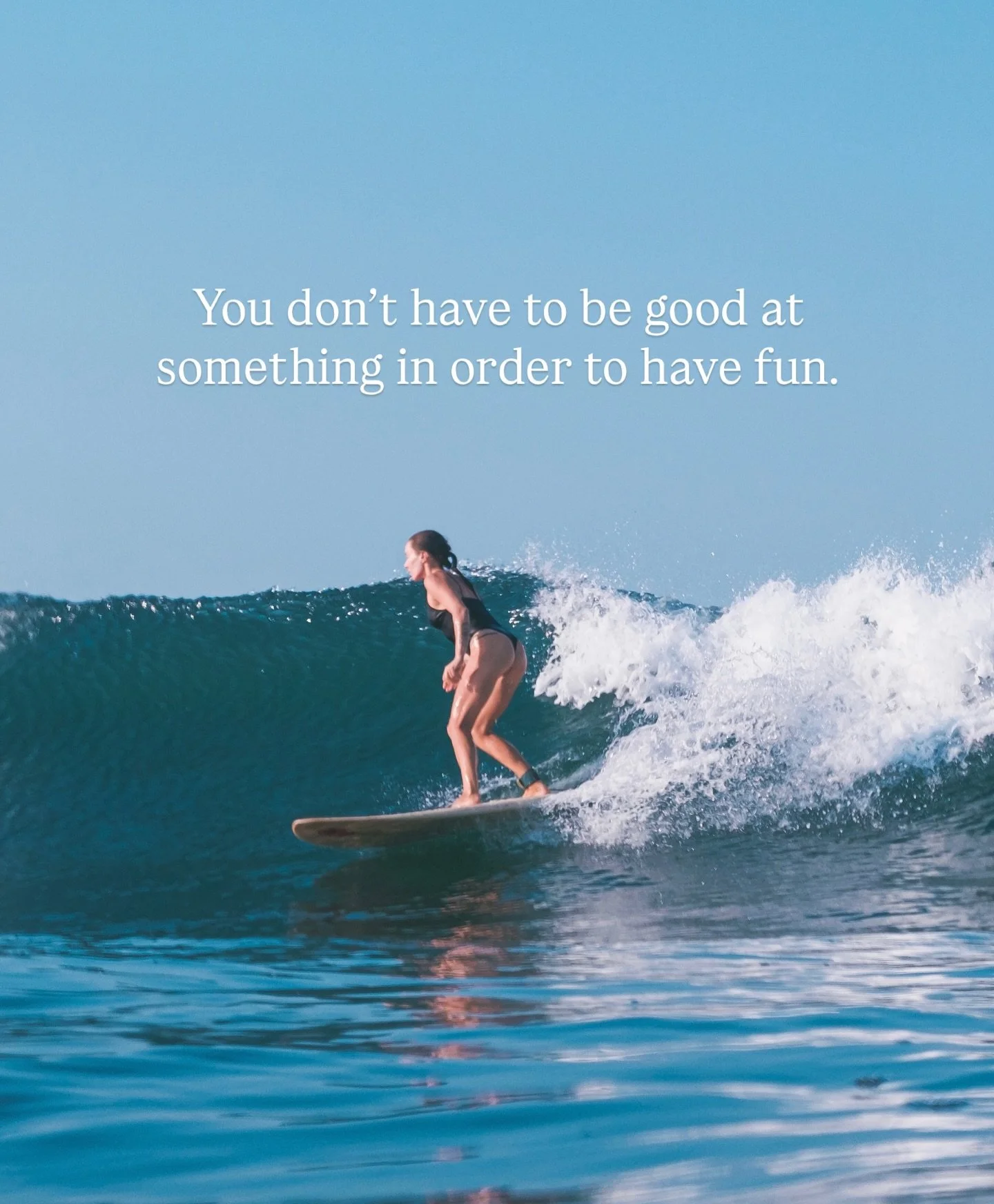 Have fun doing something you&rsquo;re not very good at and tell me that&rsquo;s not the most spiritual practice of all, I dare ya 🌊

@stillsaltyescape 

#surfandyoga #yogaandsurf #surfretreat #surfnicaragua