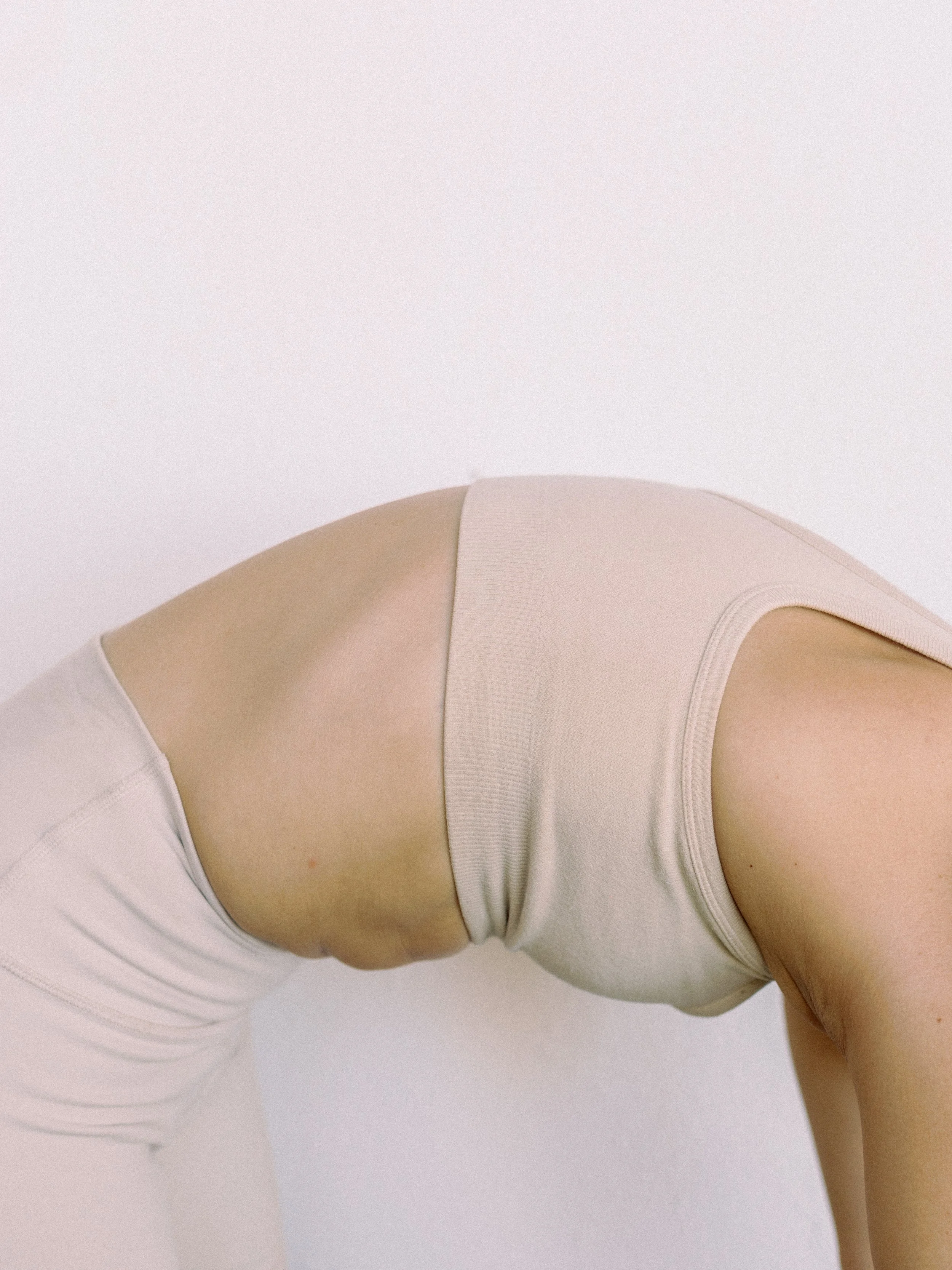 yoga teacher doing yoga pose on yoga retreat