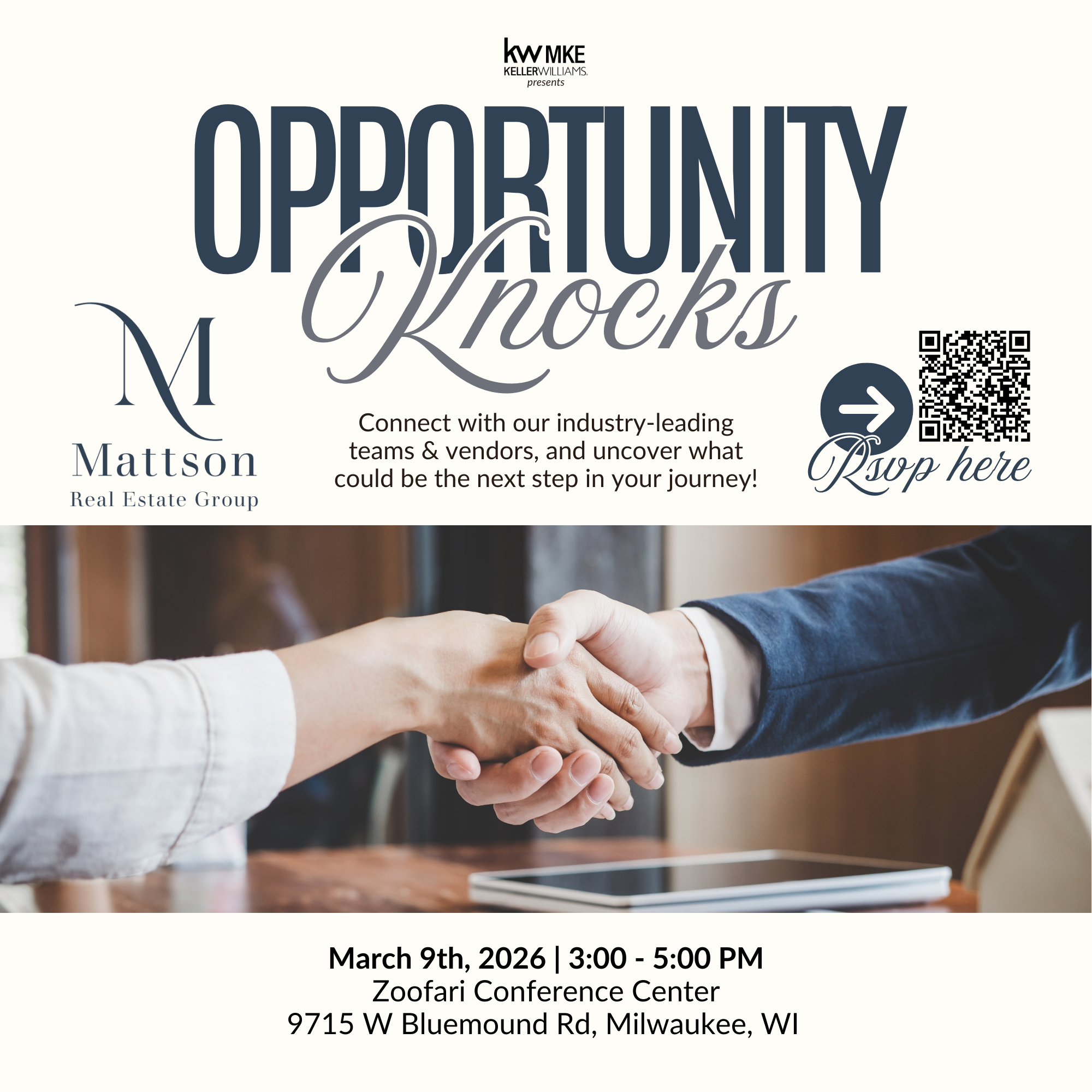 Opportunity Knocks! Networking Event