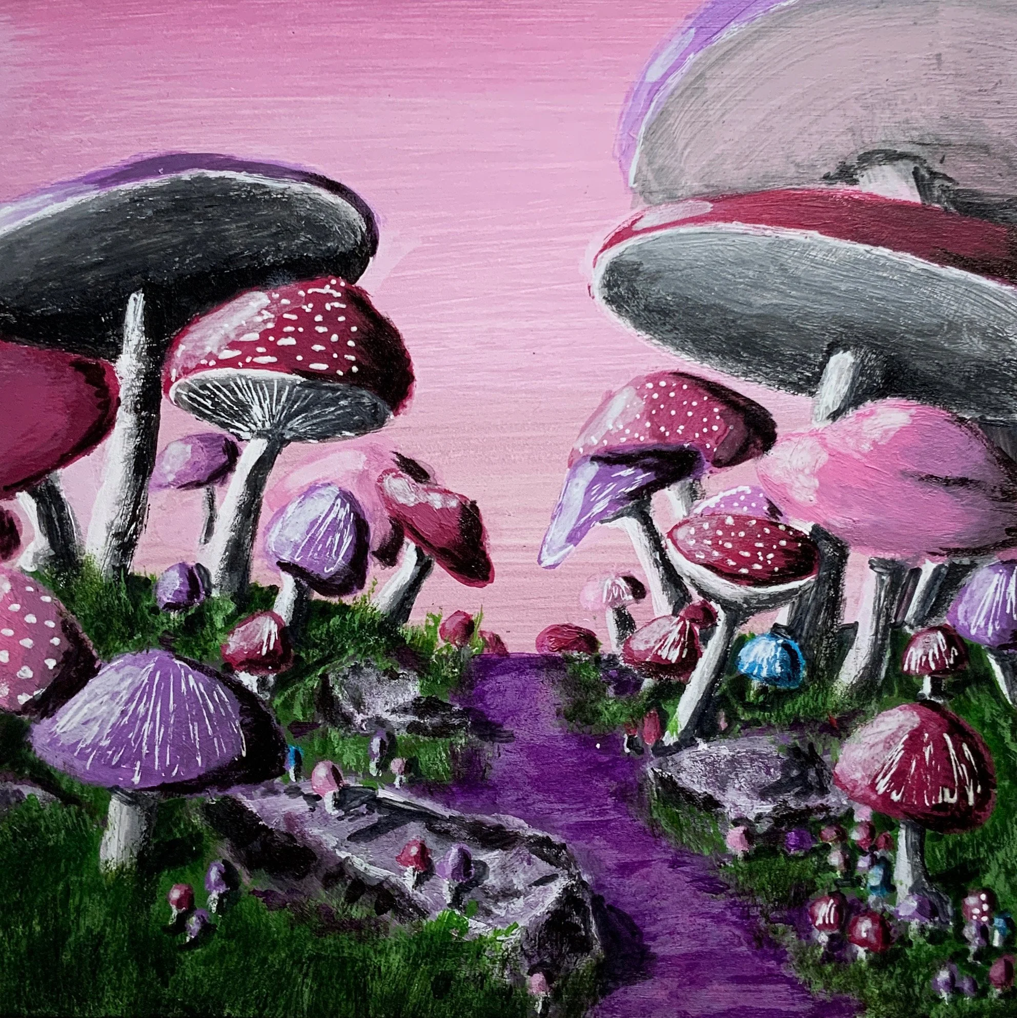  2020 Acrylic &amp; Ink 