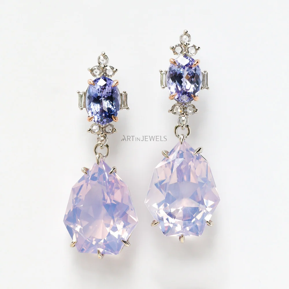 Arctica (Tanzanite Lavender Quartz) — Art in Jewels by Anne