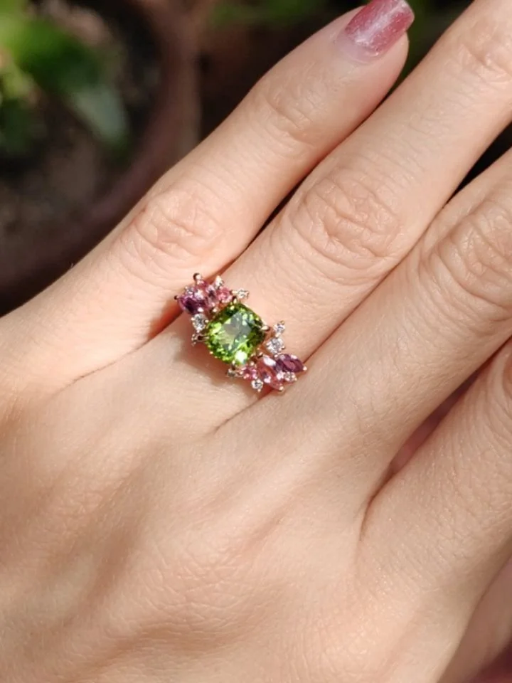 Love, light, and joy to our beloved moms.
Happy Mother's Day!

Family Portrait in Peridot, amethyst, tourmalines, and diamonds. Custom made for D

#MadebyHumans

#ArtinJewels #wearableart #futureheirlooms #finejewelry