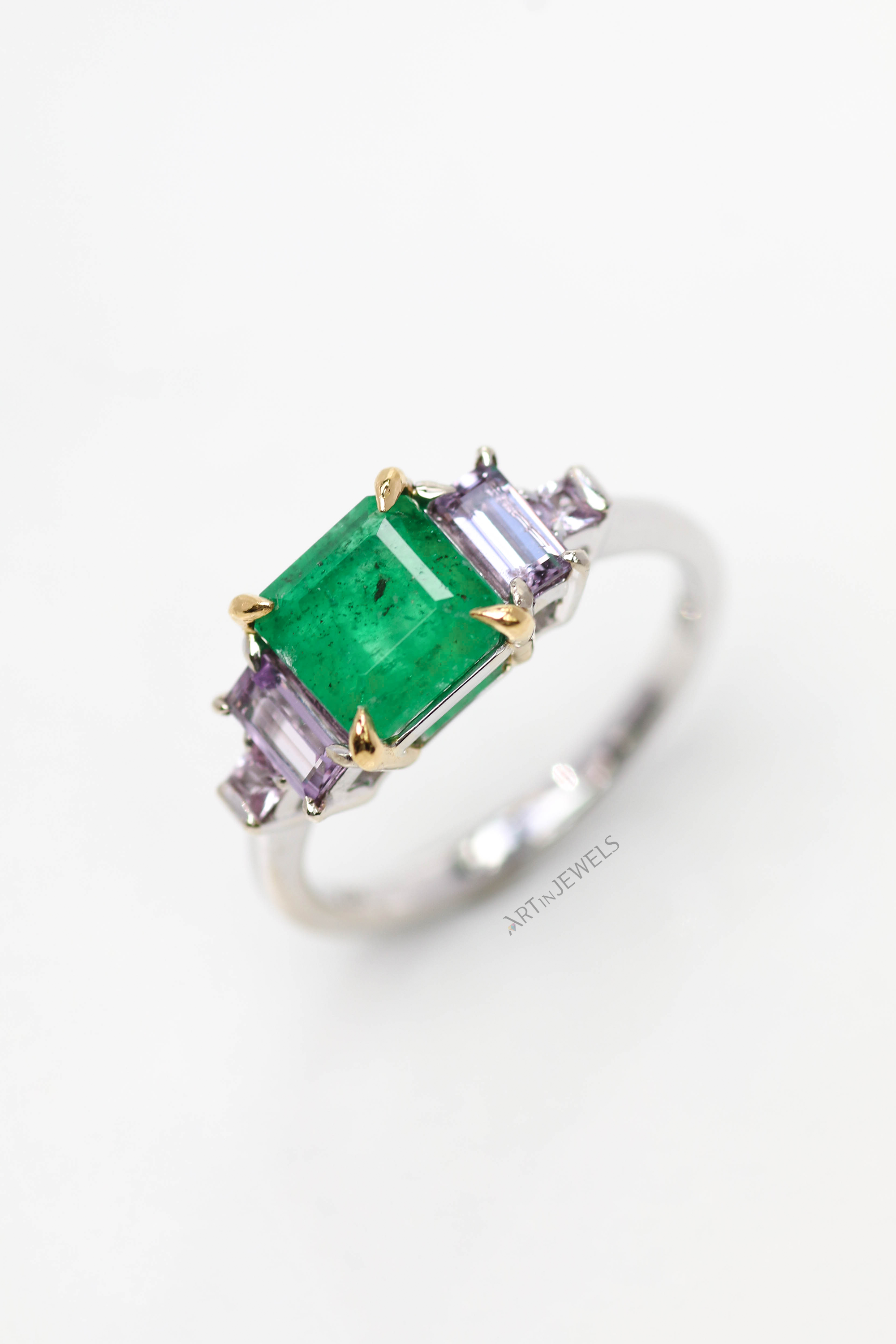 Moss Between the Blossoms (Emerald)