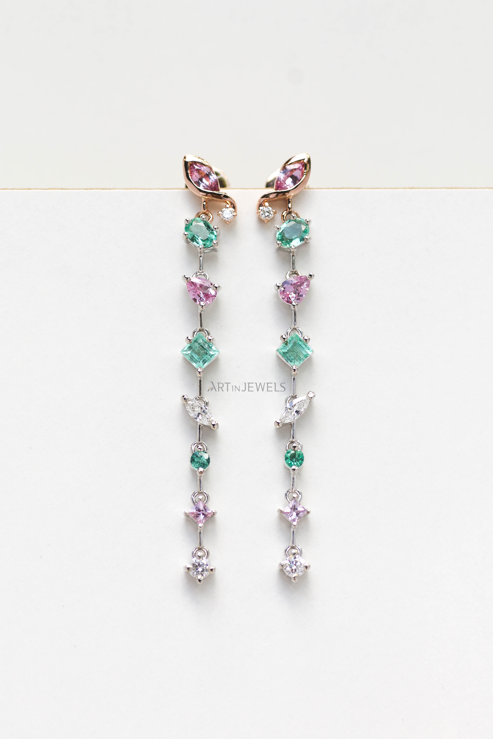 Sugar Drops (Sapphires, Emeralds, and Diamonds)