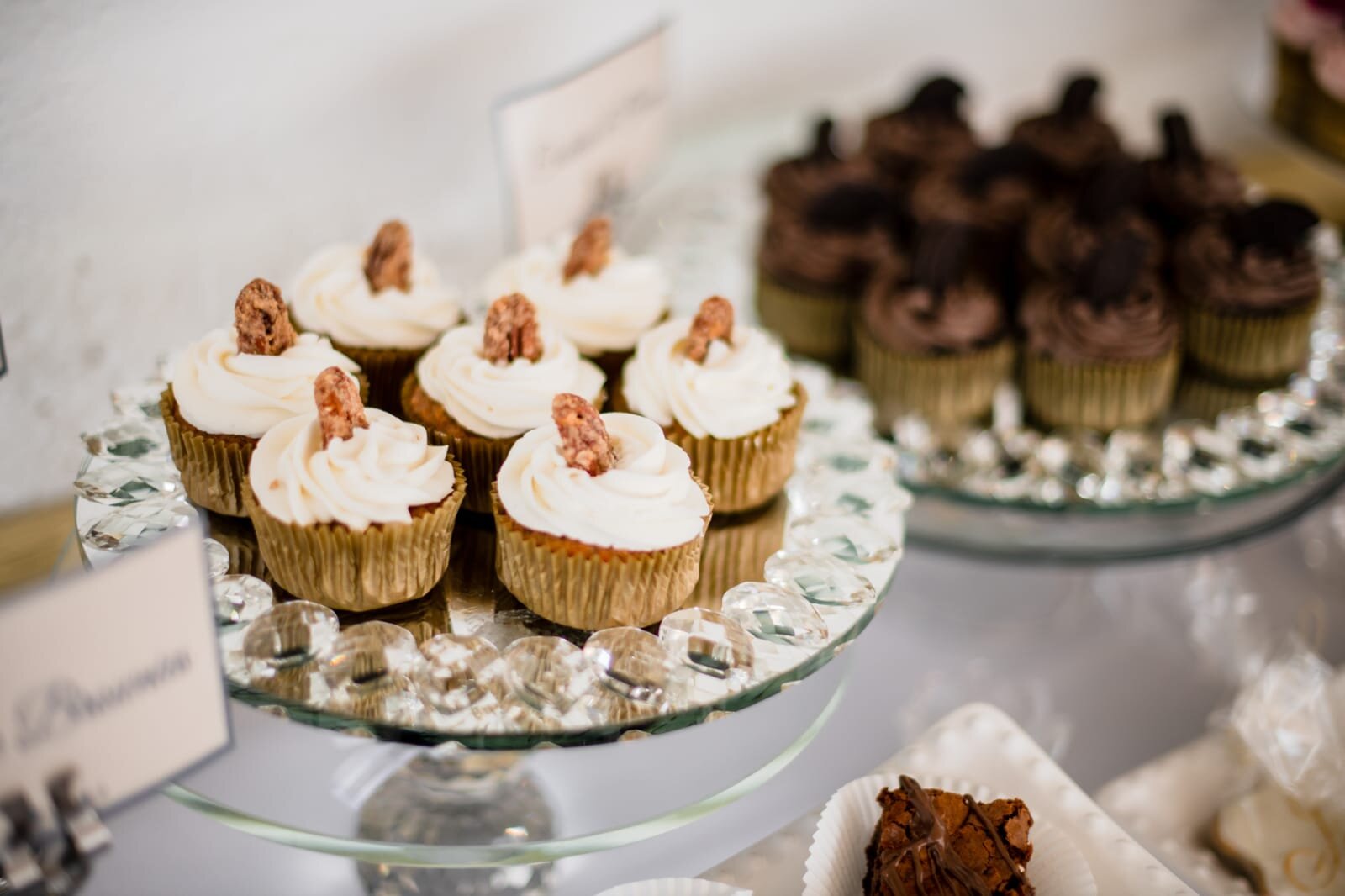 Carrot Pecan Cupcake with Cream Cheese Frosting