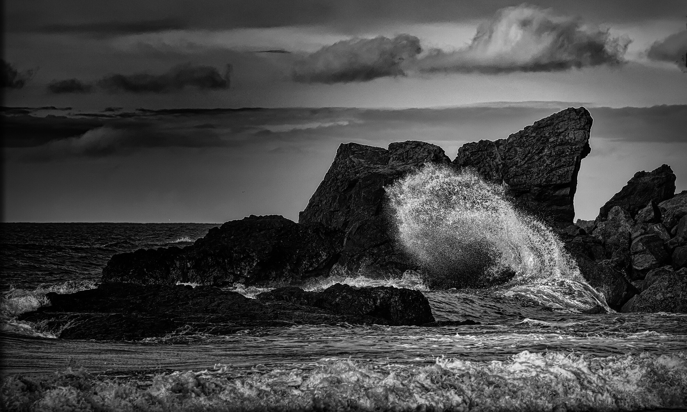 Waves Crashing in Manuel Antonio Beach, CR 2