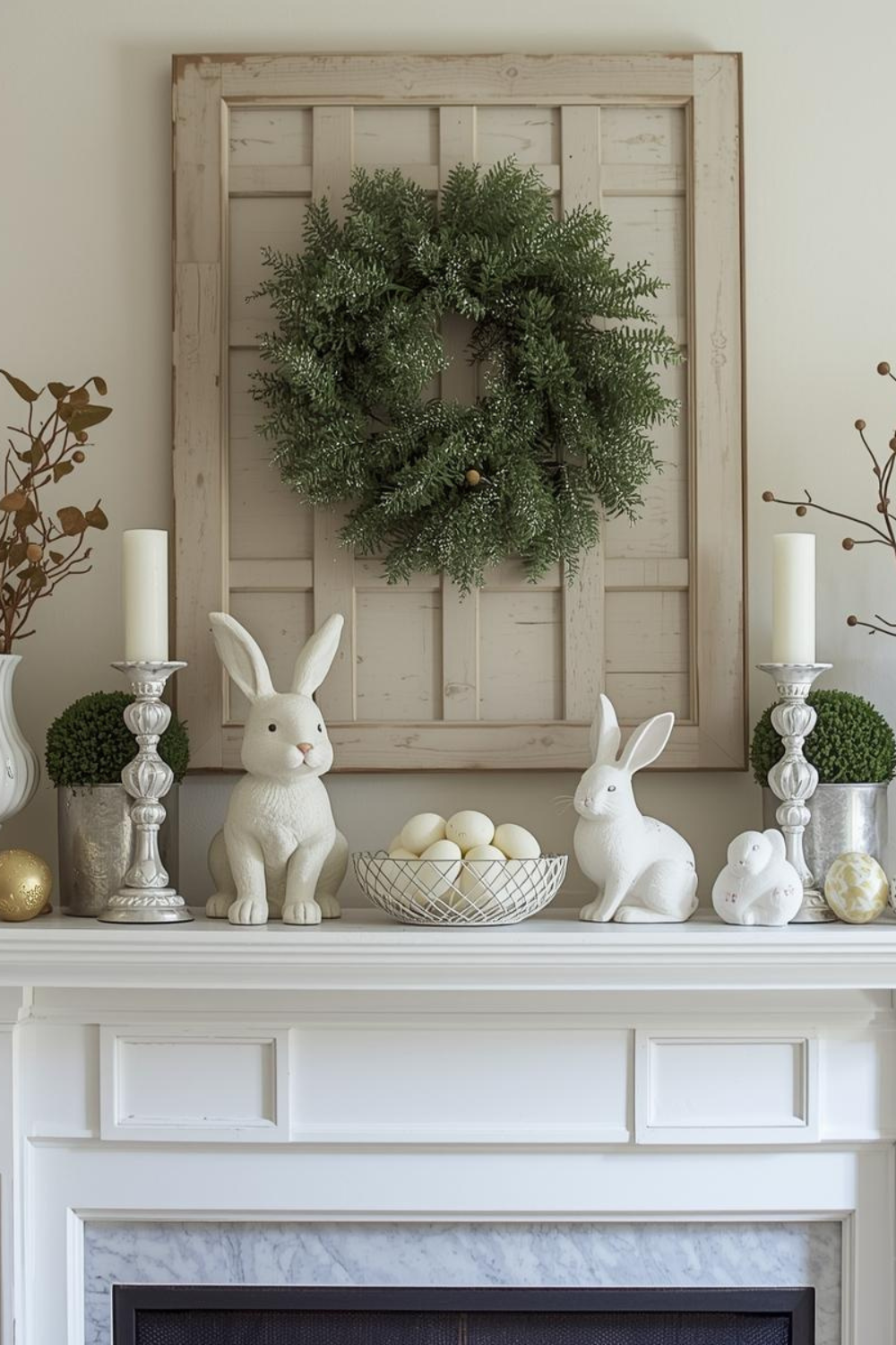 Discover 15 simple spring mantel decorating ideas that are affordable and easy to style. From pastel accents to natural greenery, these spring mantel decor inspiration ideas will brighten your home instantly.