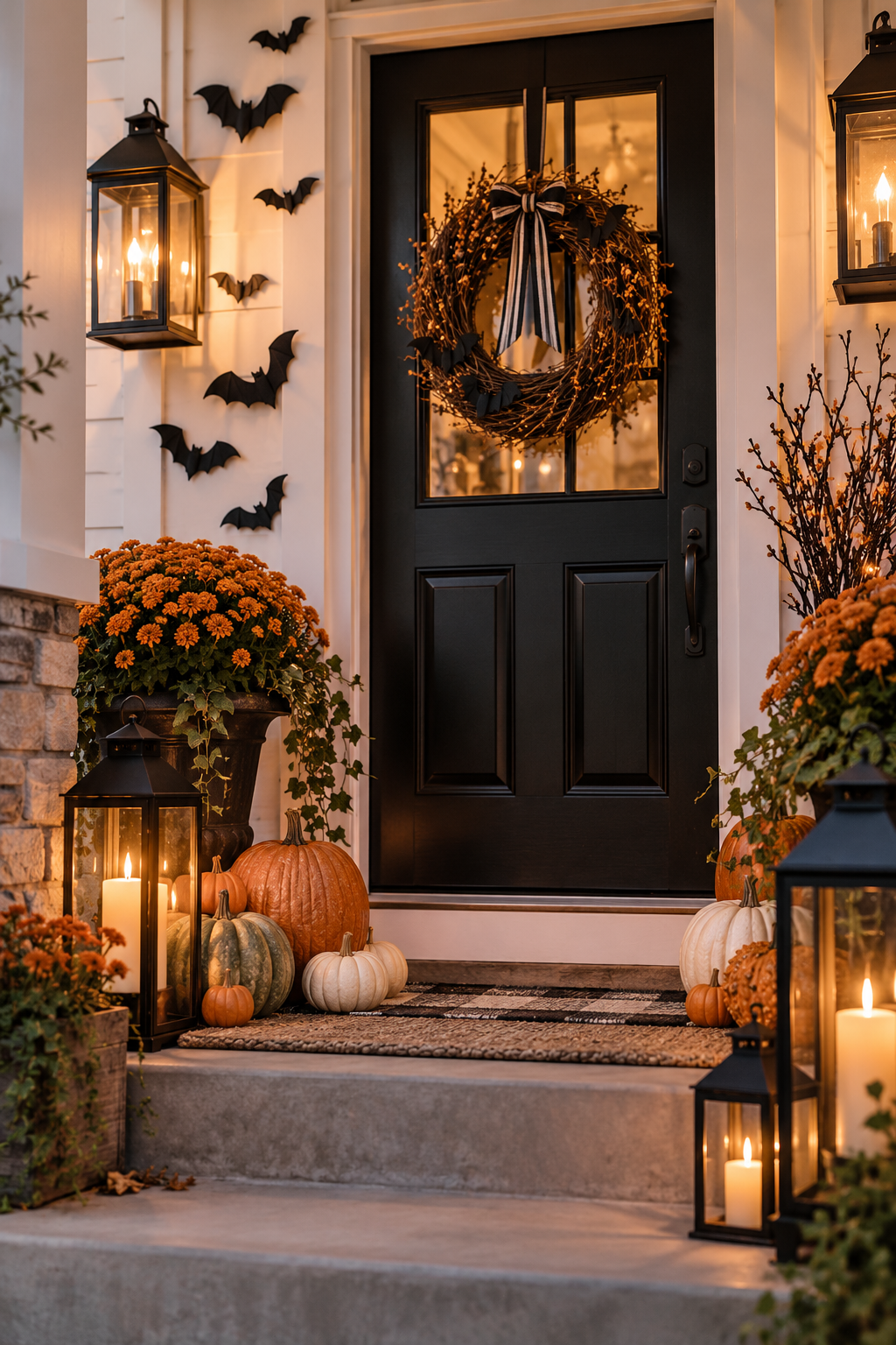 Discover 21 easy Halloween decor ideas for your home, including simple, spooky and budget-friendly ways to decorate your mantel, kitchen, entryway and more.