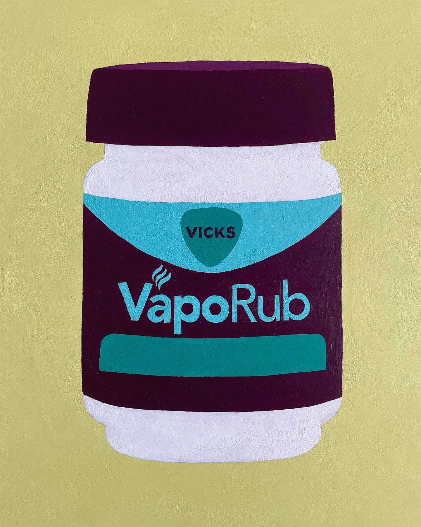 When art meets comfort! This is my vibrant take on the iconic Vicks Vapor Rub container. Which color is your favorite? 

#msadrianareyes #artistsoninstagram #acrylicpainting #acrylicsoncanvas #canvaspainting #canvasart #pontevicks #vicksvaporub #acry