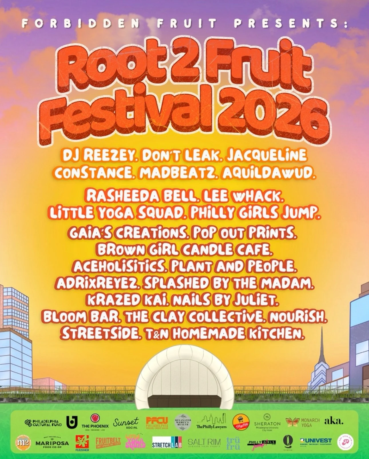 This Saturday, I&rsquo;ll be face painting at the Root 2 Fruit Festival at Cira Green from 12&ndash;6 PM.

Looking forward to spending the day creating, connecting, and turning a few faces into little works of art. If you&rsquo;re coming out, stop by