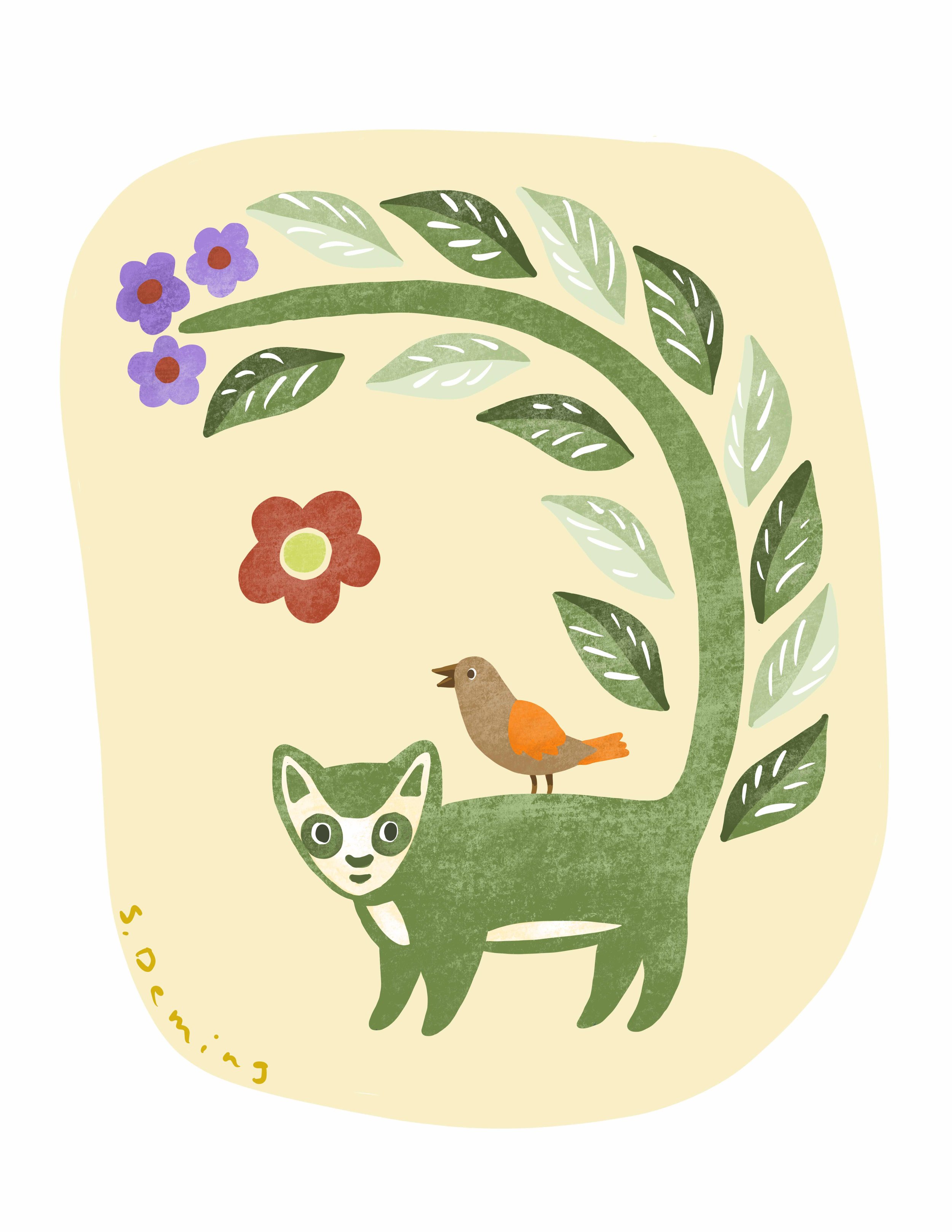 leaf tail creature with bird.jpg