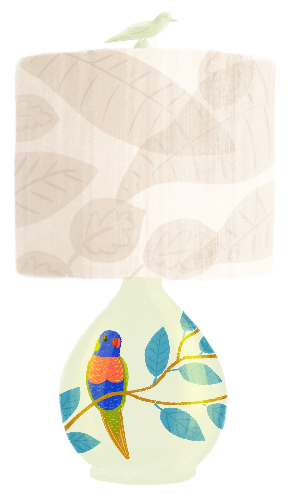 Tropicalia lorikeet lamp.jpeg