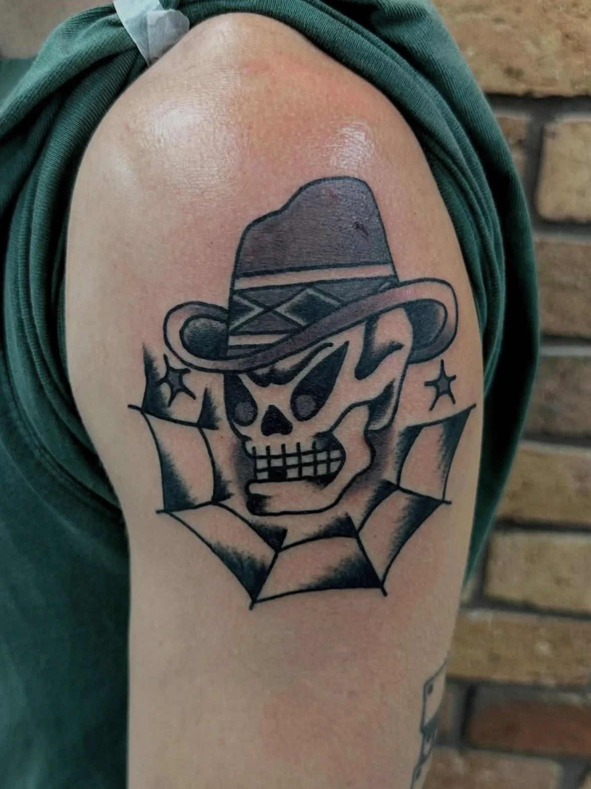 Few 💀 by @codyhilltattooing 

.
.
.
.
#melbourne #tattoo #trad traditional boldwillhold topclasstattooing topclasstraditional blackworkerssubmission blacktoptattooing blacktattoos radtrad radtattoo traditionaltattoo blackwork  traditionalartist trad