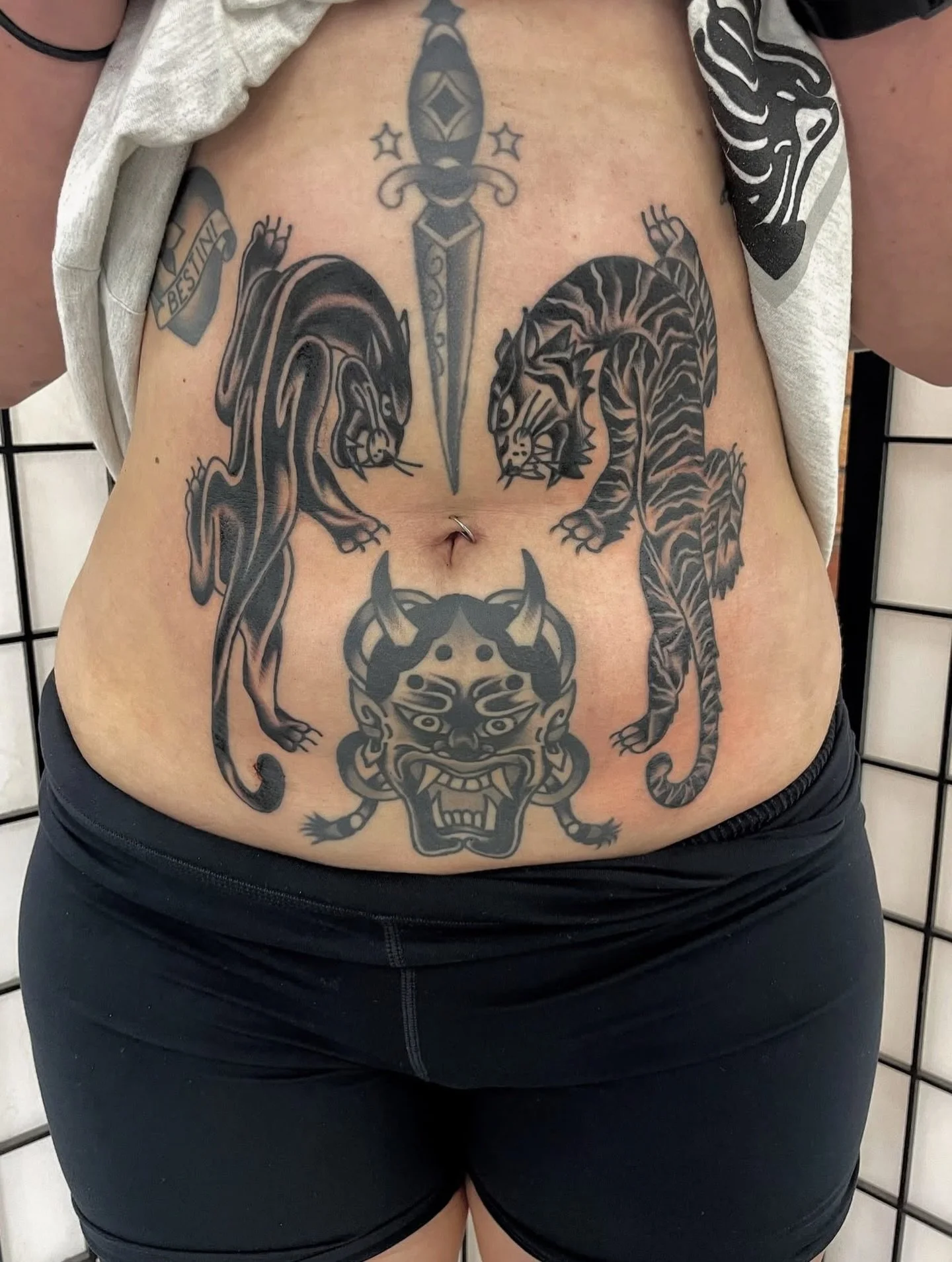 Work by @bellahuntertattoo