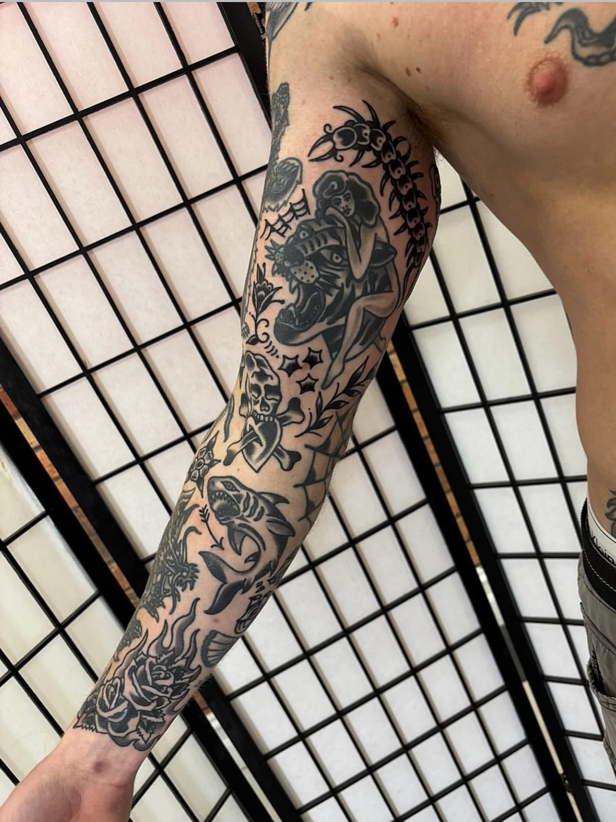 Work by @rudietattoo