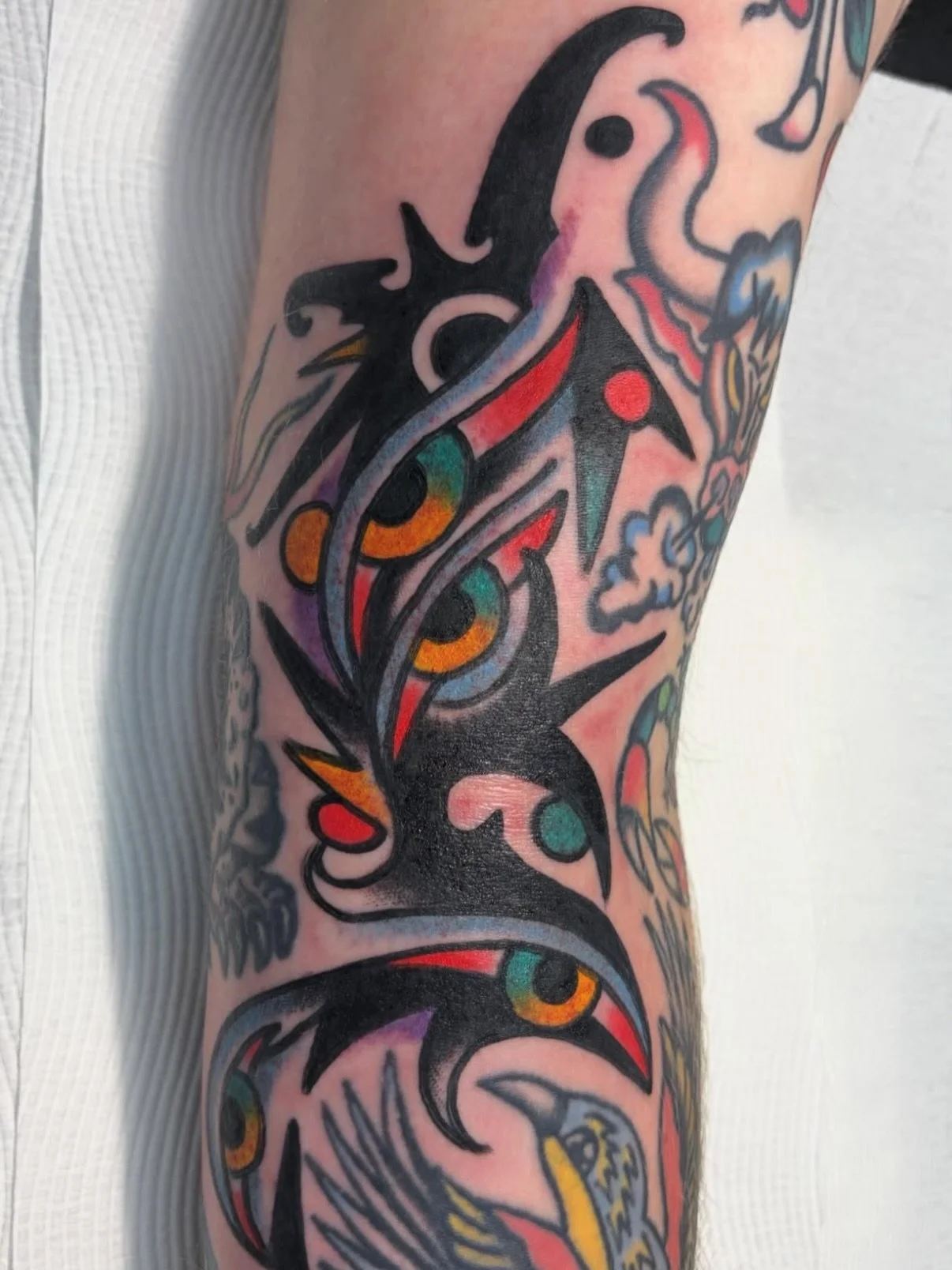 Work by @bradley_waye 

.
.
.
.
#melbourne #tattoo #traditionaltattoo #blackwork  #tattoos