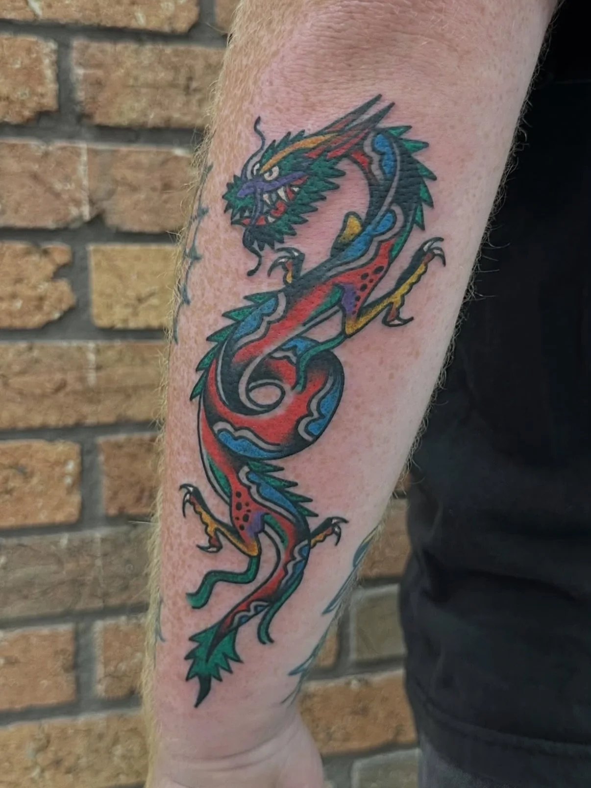 Coloured ones by @codyhilltattooing 

.
.
.
.
#melbourne #tattoo #traditionaltattoo #blackwork  #tattoos