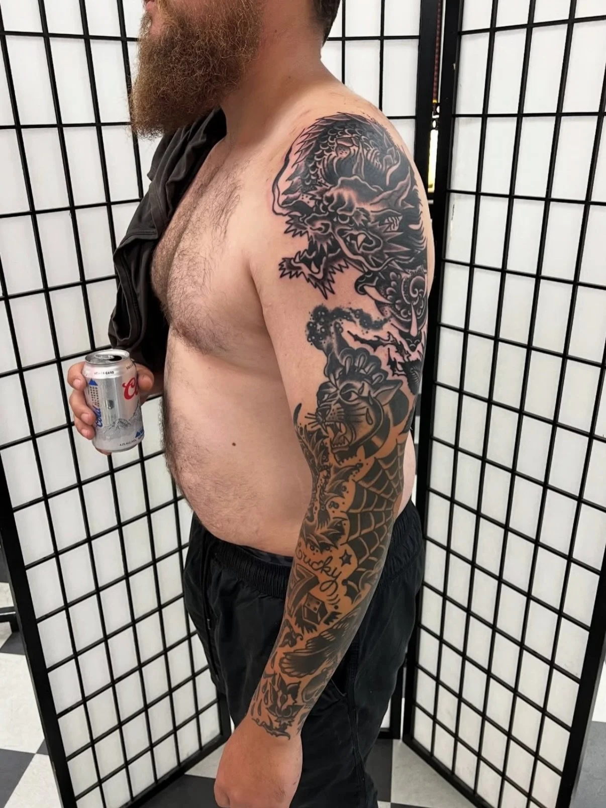 Work by @bobbyskinstattoos 

.
.
.
.
#melbourne #tattoo #traditionaltattoo #blackwork  #tattoos