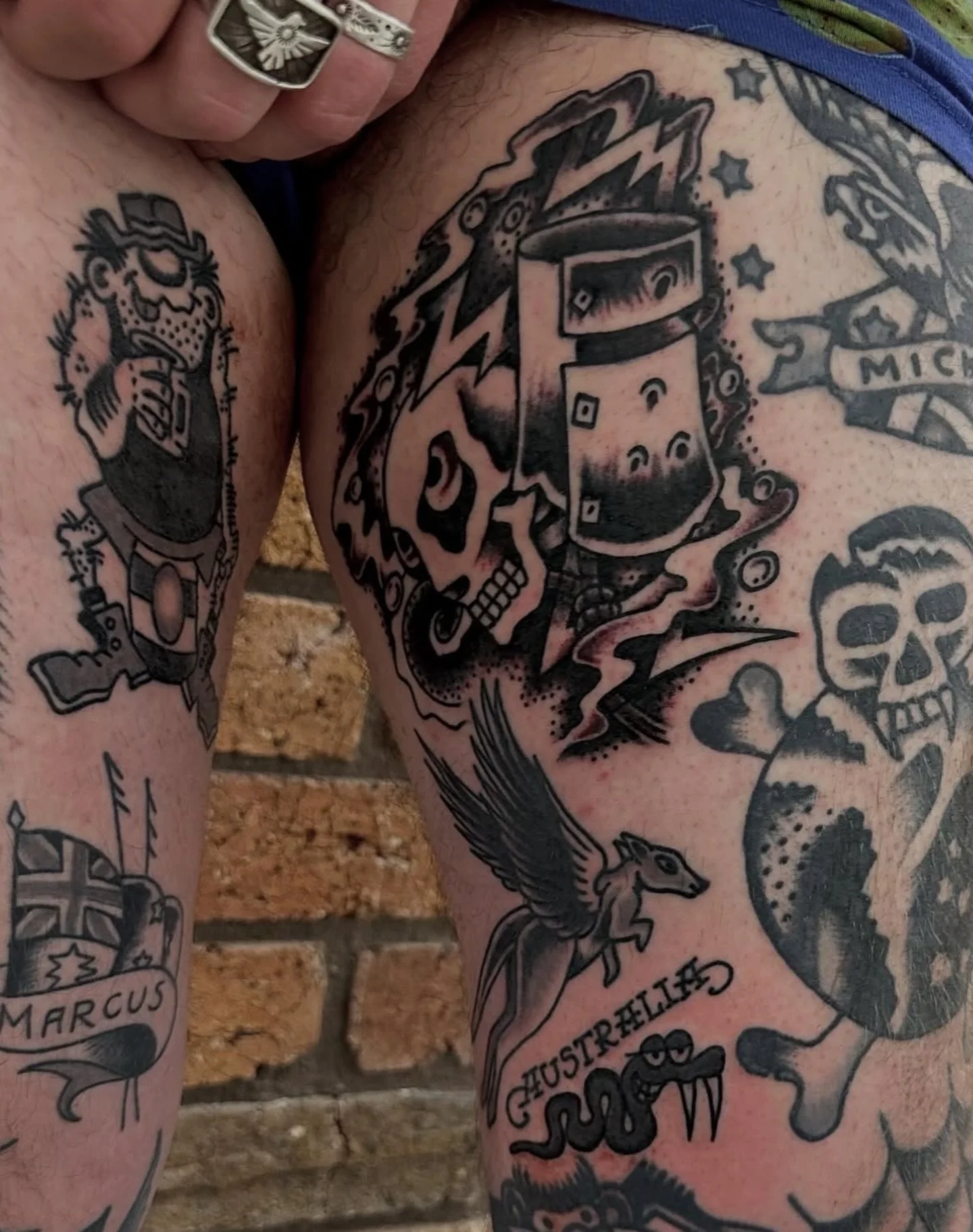 Work by @codyhilltattooing 

.
.
.
.
#melbourne #tattoo #traditionaltattoo #blackwork  #tattoos