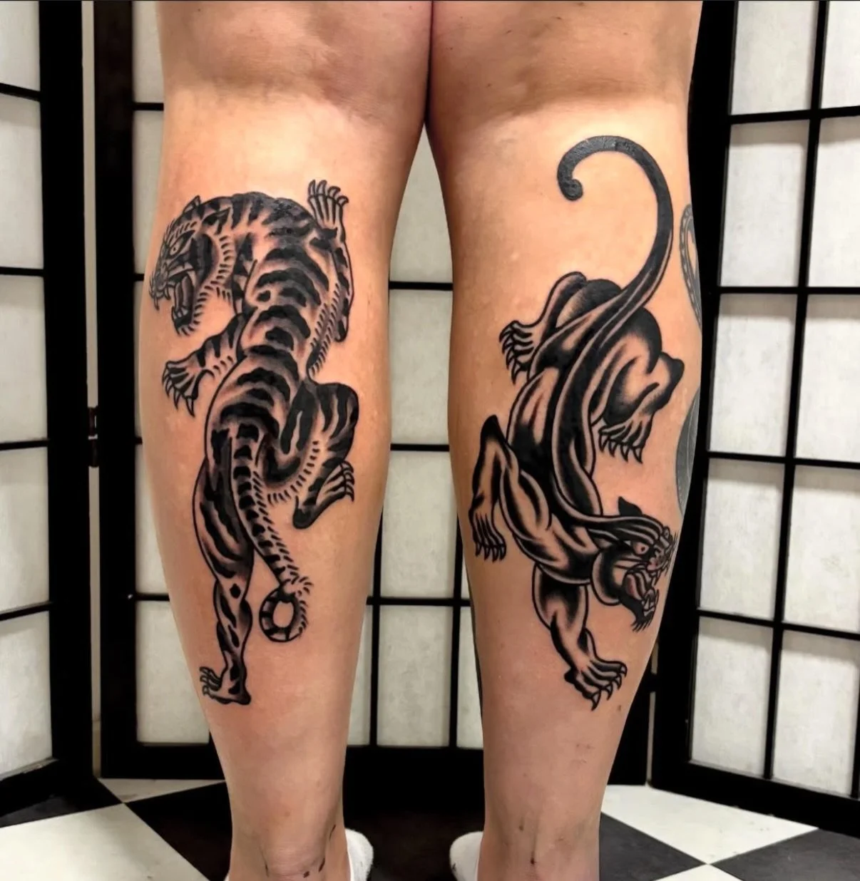 Work by @gridtattoo_ 

.
.
.
.
#melbourne #tattoo #traditionaltattoo #blackwork  #tattoos