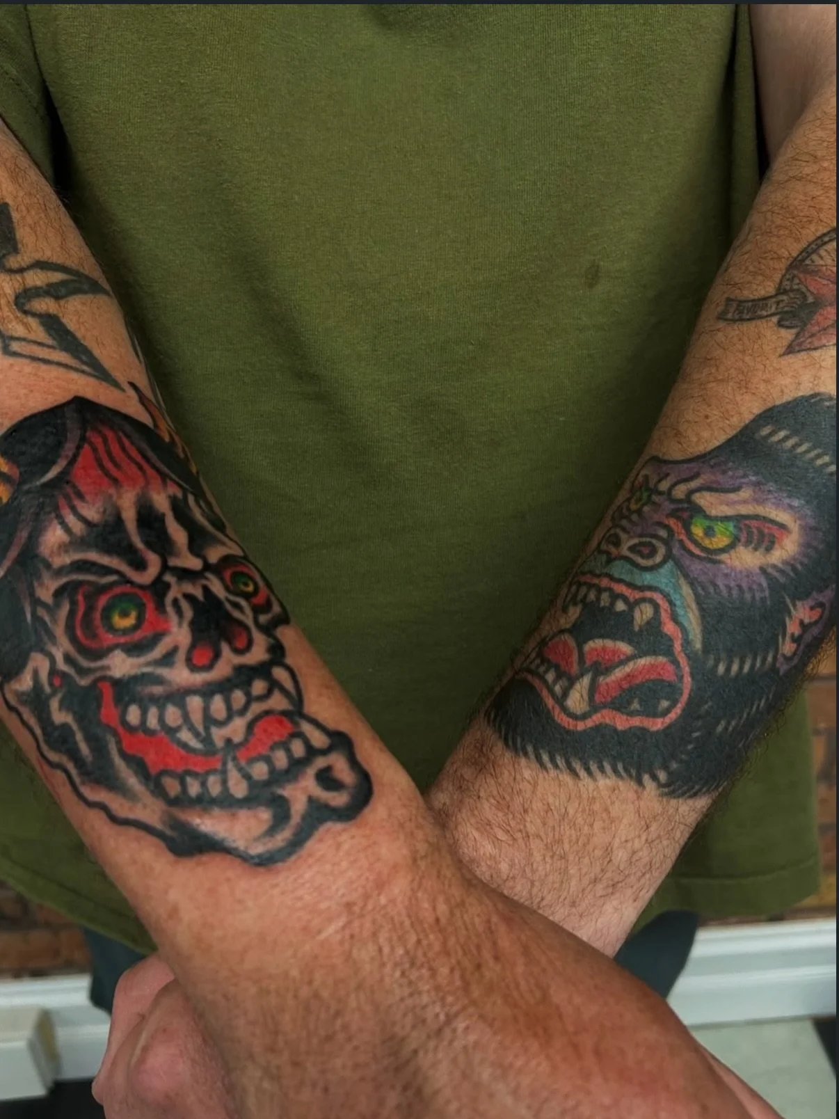 Work by @micky_macleod 

.
.
.
.
#melbourne #tattoo #traditionaltattoo #blackwork  #tattoos