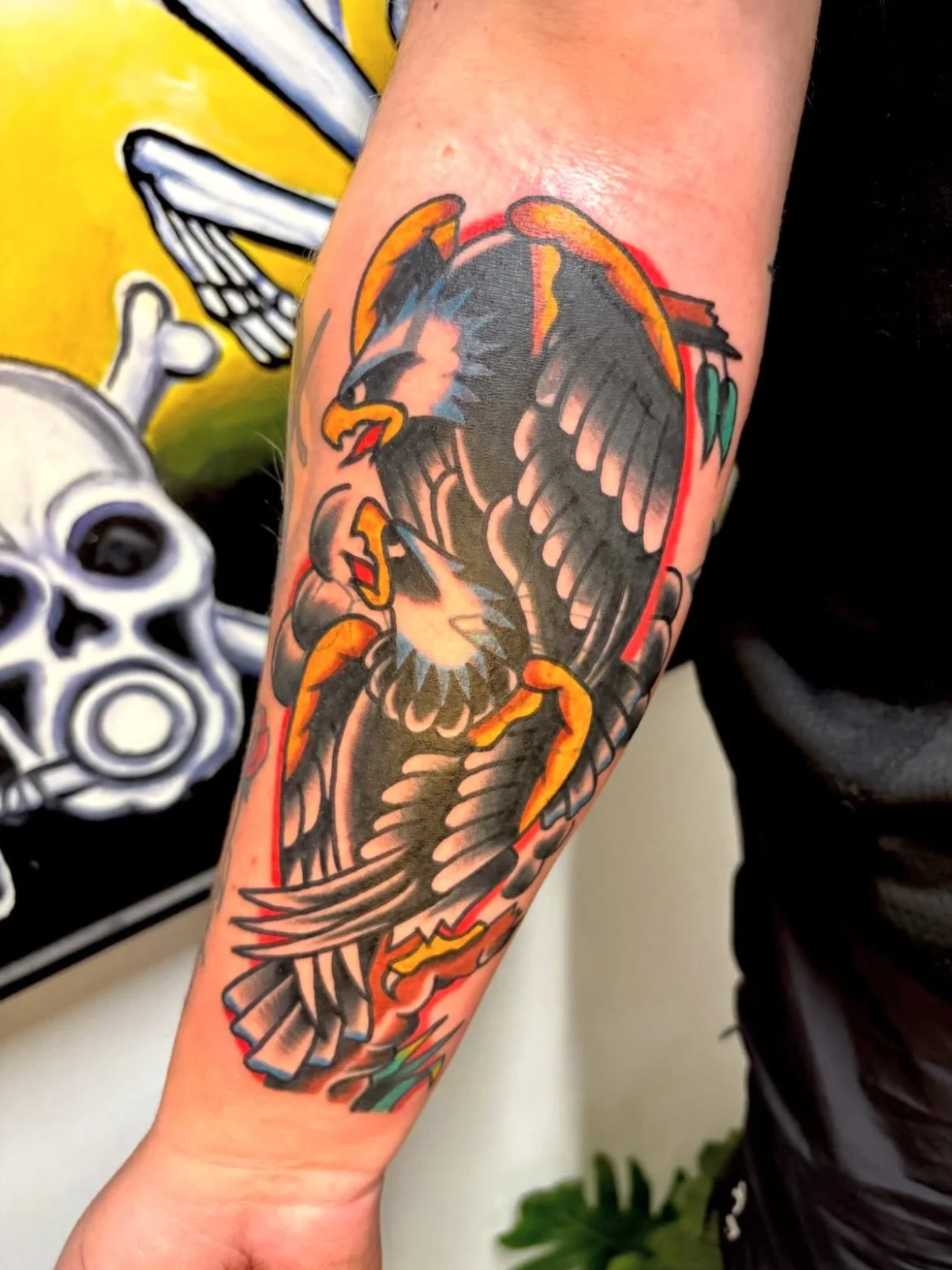 Cover up by @gridtattoo_ 

.
.
.
.
#melbourne #tattoo #traditionaltattoo #blackwork  #tattoos