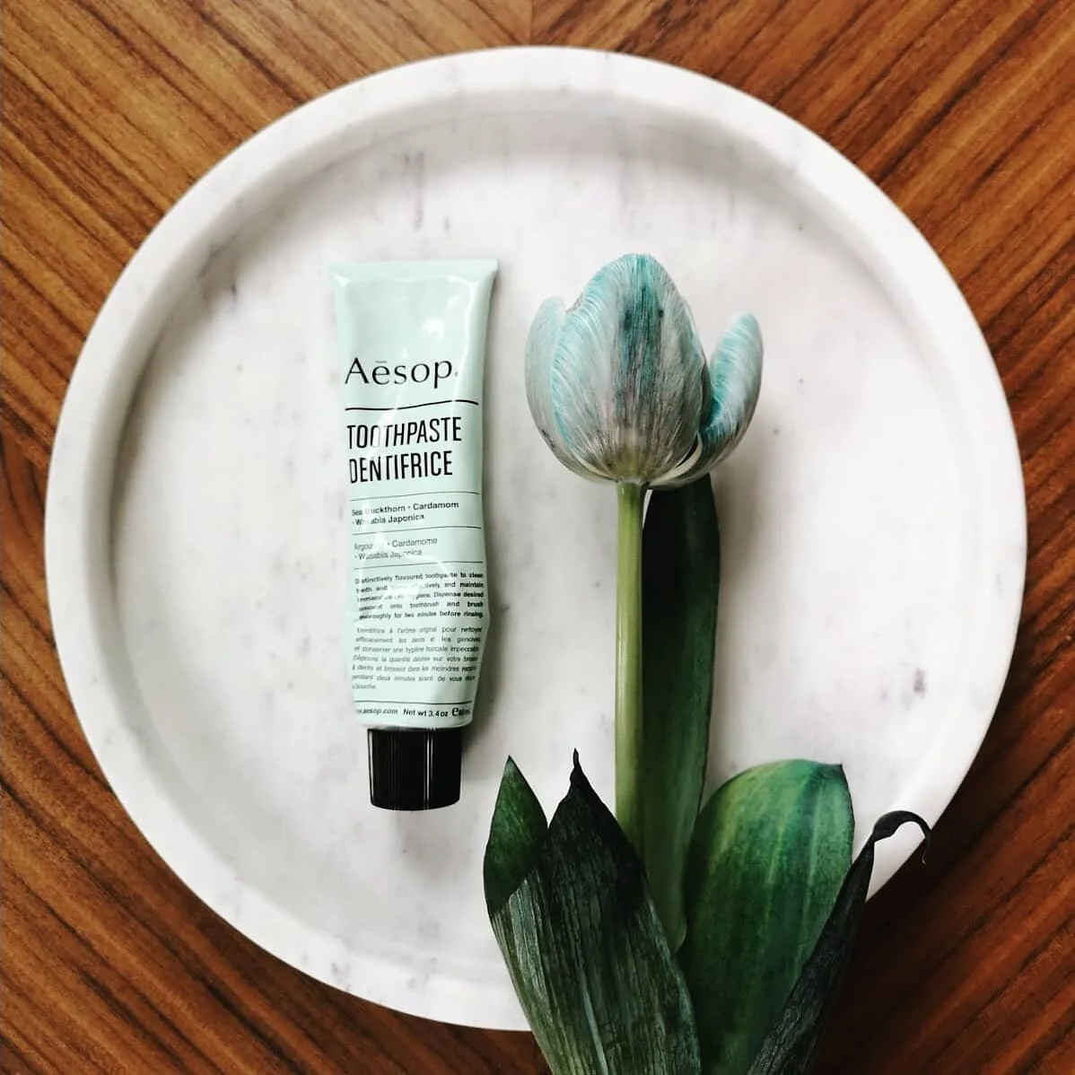 Morning ritual 🤍



We strongly believe that the very best toothpaste is the one you actually use daily.


That being said, Aesop brand is just too lovely not to try. 

What caught our eye was obviously the photogenic old school aluminium tubin