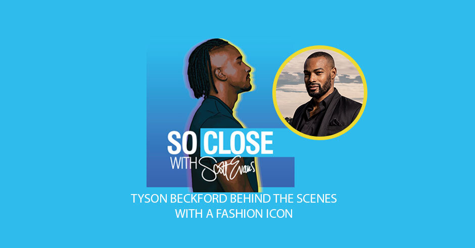Tyson Beckford Behind the Scenes with a fashion Icon — Scott Evans