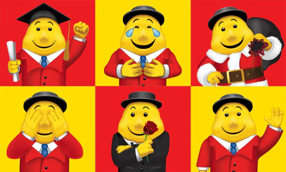 Mr. Tayto Emoji character design freelance Dublin