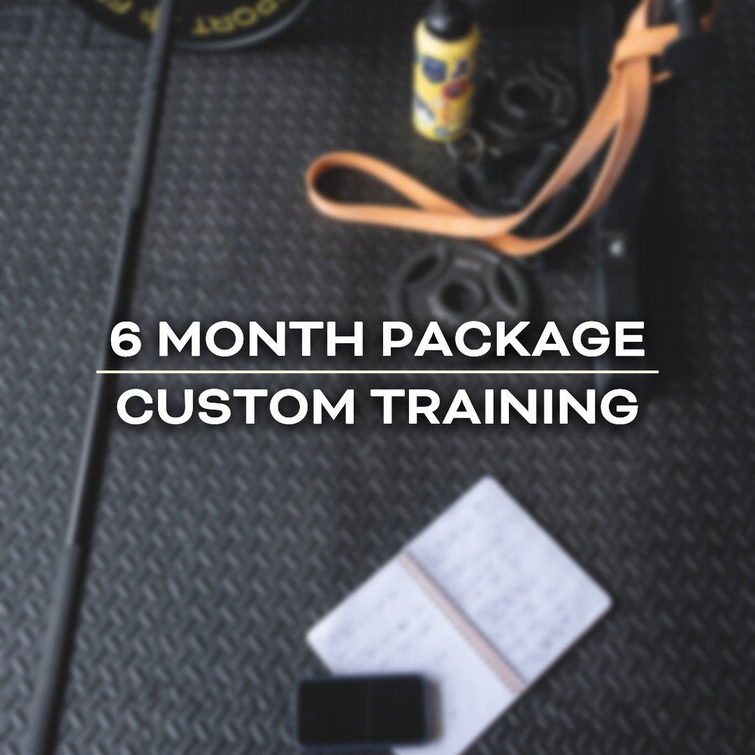 6 Month 1:1 Online Training Package
