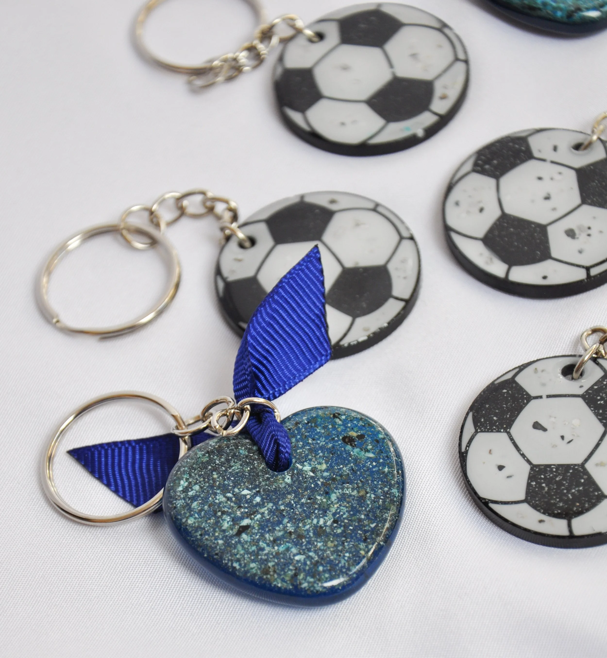 Bespoke Memorial Ashes Keepsake Keyring