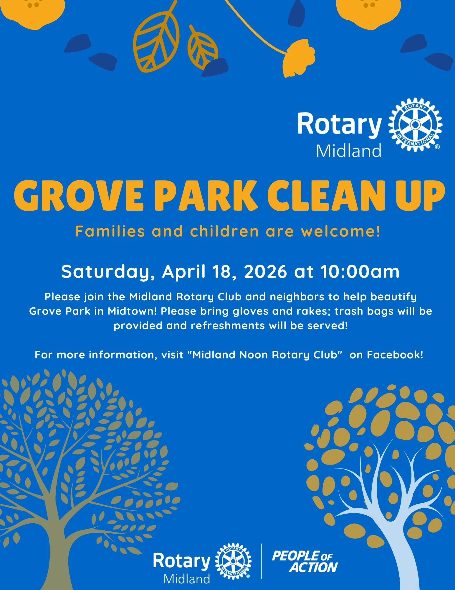 Grove Park Spring Cleanup