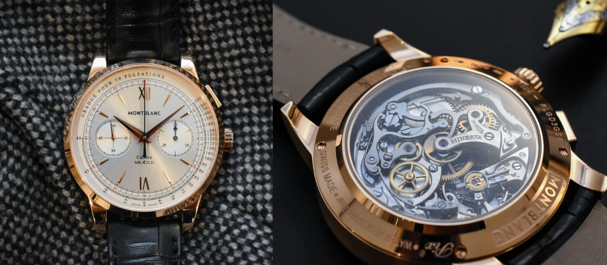 Montblanc Meisterstück Heritage Spirit Pulsograph 111626 Image Credit: Monochrome-Watches.com