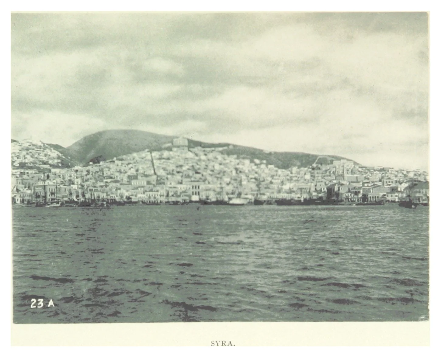 Syros Port, 1897 wikimedia commons