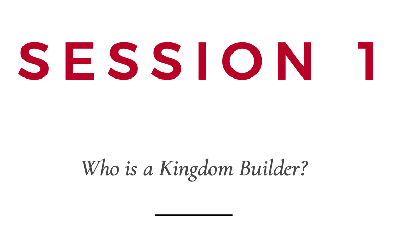 Session 1 - Participants Guide