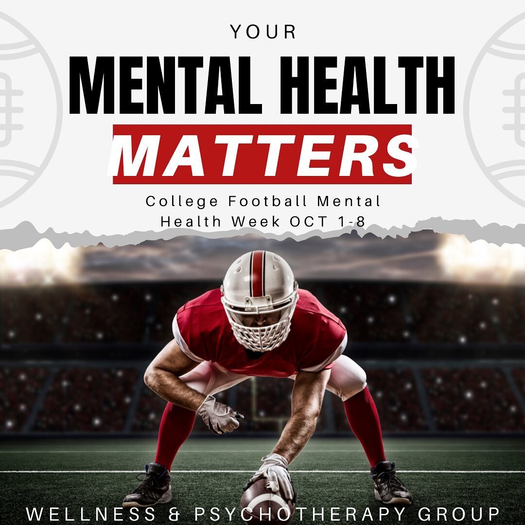 October 1-8 is College Football Mental Health Week. Check out @HilinskisHope Foundation for more information on reducing the stigma surrounding mental health for student athletes and how you can participate at your college or university! #MentalHealt