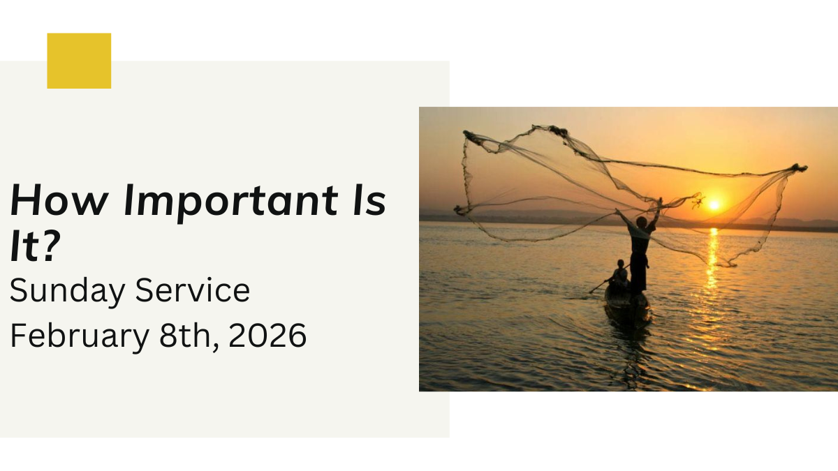 “How Important Is It?” - February 8th, 2026;