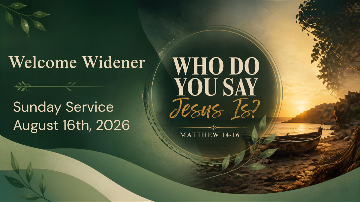 “Welcome Widener” - August 16th, 2026;