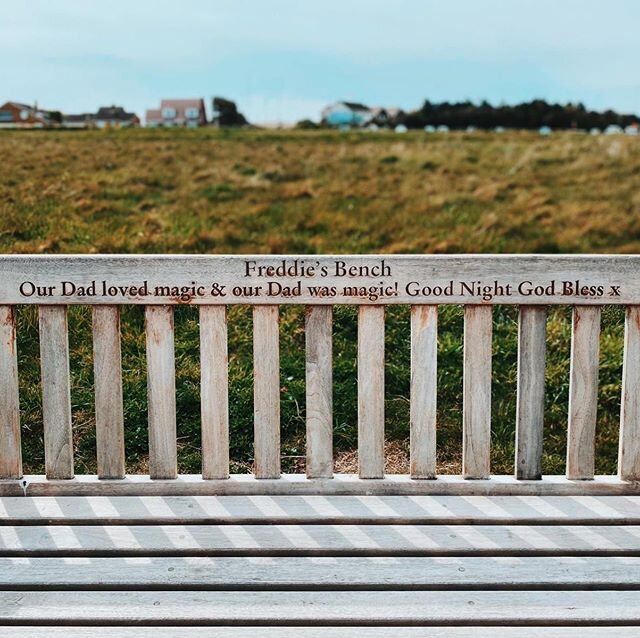 Had to take a picture of this lovely bench whilst out on our daily walk today.