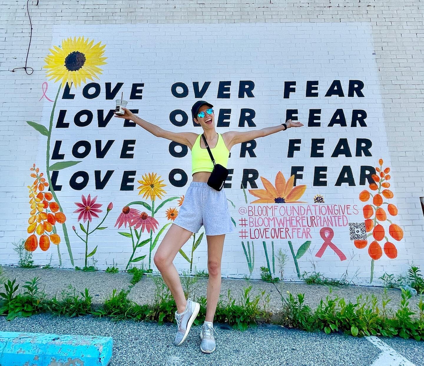 &ldquo;You can&rsquo;t wait until life isn&rsquo;t hard anymore to be happy&rdquo; @_nightbirde #loveoverfear

This mural will always be one of my favorite @bloomfoundation.gives projects we&rsquo;ve done. So grateful we found this wall in my neighbo